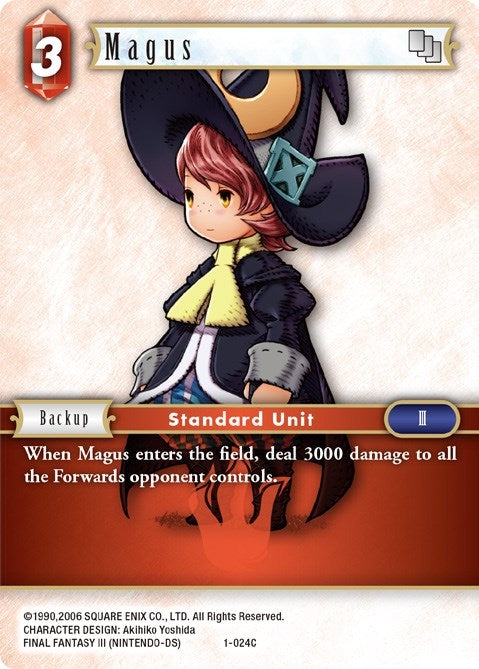 Image for Magus (Arc) (Opus I) (1-024C) - Final Fantasy TCG