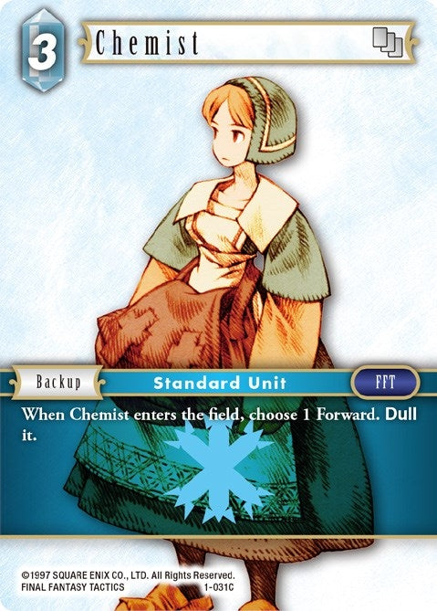 Image for Chemist (Female Unit) (Opus I) (1-031C) - Final Fantasy TCG