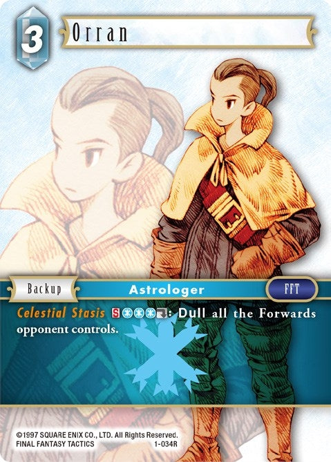 Image for Orran (Opus I) (1-034R) - Final Fantasy TCG
