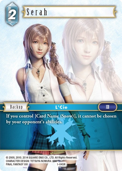 Image for Serah (Opus I) (1-045R) - Final Fantasy TCG