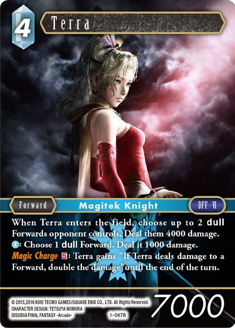 Image for Terra (Rare) (Opus I) (1-047R) - Final Fantasy TCG