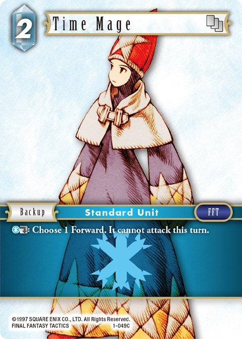 Image for Time Mage (Opus I) (1-049C) - Final Fantasy TCG