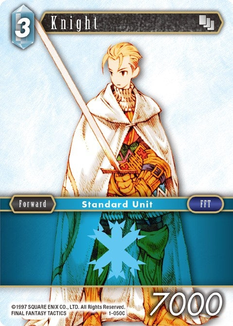 Image for Knight (Male Unit) (Opus I) (1-050C) - Final Fantasy TCG