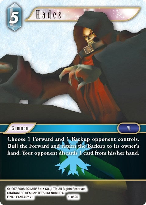Image for Hades (Opus I) (1-052R) - Final Fantasy TCG