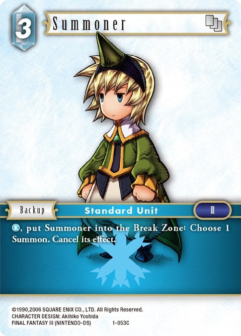 Image for Summoner (Ingus) (Opus I) (1-053C) - Final Fantasy TCG