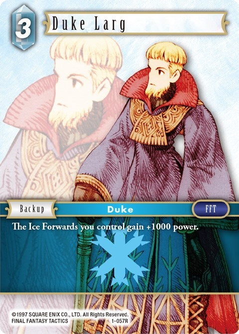 Image for Duke Larg (Opus I) (1-057R) - Final Fantasy TCG