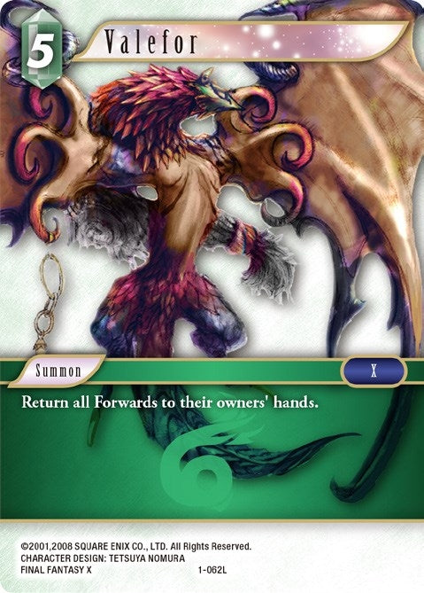 Image for Valefor (Opus I) (1-062L) - Final Fantasy TCG