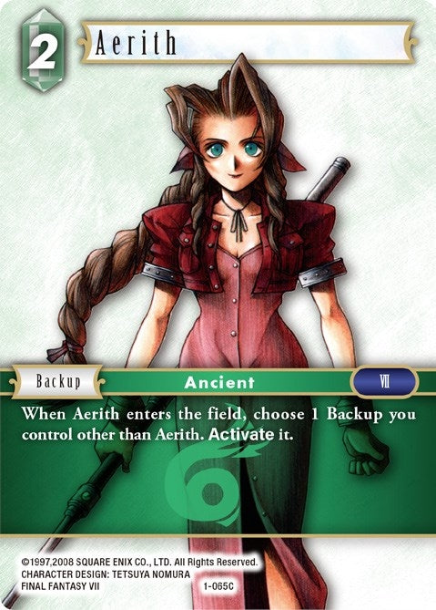Image for Aerith (Common) (Opus I) (1-065C) - Final Fantasy TCG