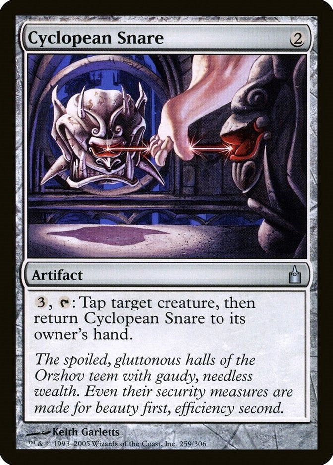 Image for Cyclopean Snare (Ravnica: City of Guilds) (259) - Magic: The Gathering