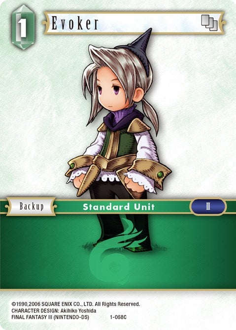 Image for Evoker (Luneth) (Opus I) (1-068C) - Final Fantasy TCG