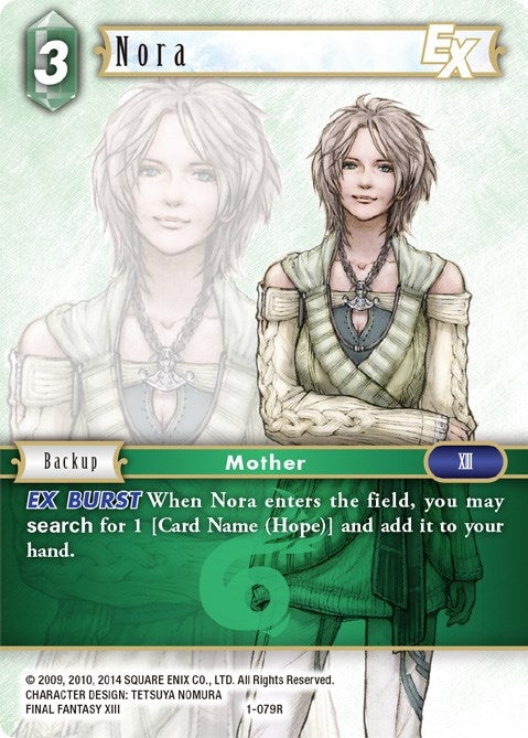 Image for Nora EX (Opus I) (1-079R) - Final Fantasy TCG