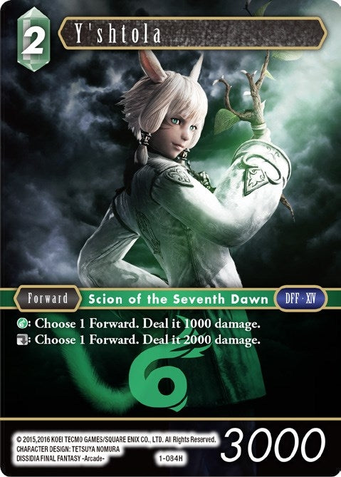 Image for Y'shtola (Opus I) (1-084H) - Final Fantasy TCG