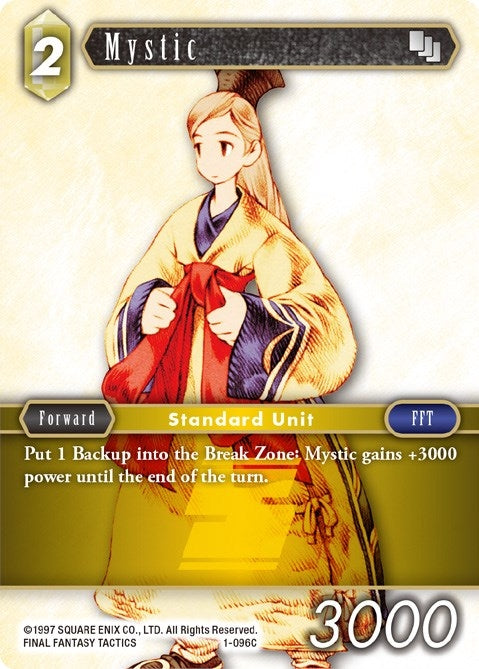 Image for Mystic (Female Unit) (Opus I) (1-096C) - Final Fantasy TCG