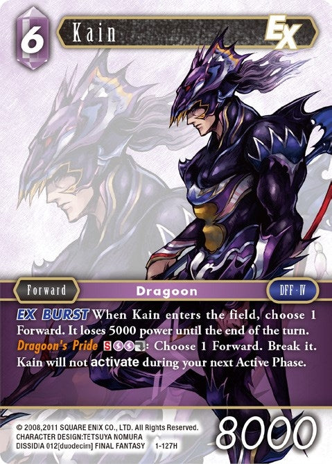 Image for Kain EX (Opus I) (1-127H) - Final Fantasy TCG