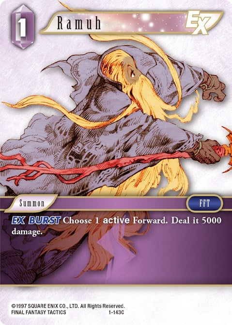 Image for Ramuh EX (Opus I) (1-143C) - Final Fantasy TCG