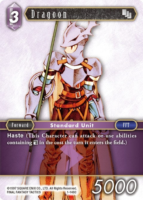 Image for Dragoon (Male Unit) (Opus I) (1-148C) - Final Fantasy TCG