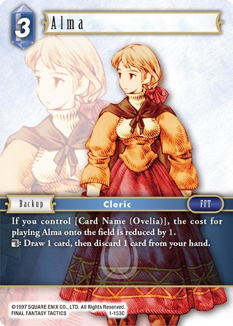 Image for Alma (Opus I) (1-153C) - Final Fantasy TCG