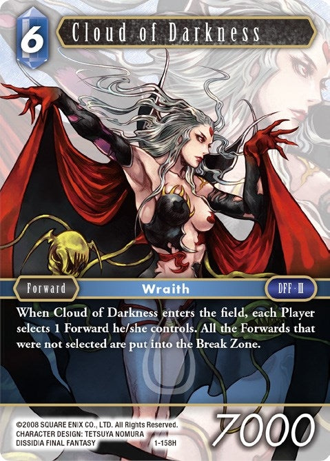 Image for Cloud of Darkness (Opus I) (1-158H) - Final Fantasy TCG