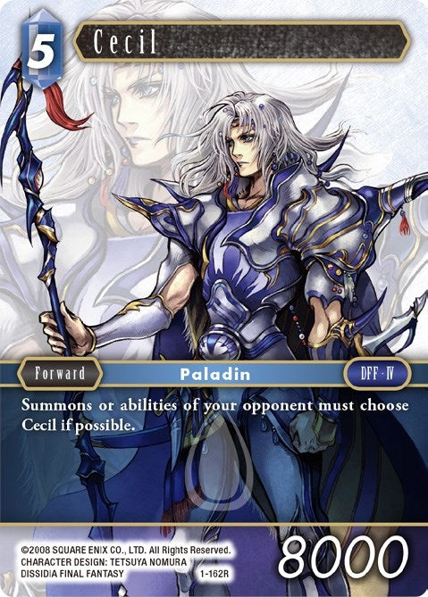 Image for Cecil (Rare) (Opus I) (1-162R) - Final Fantasy TCG