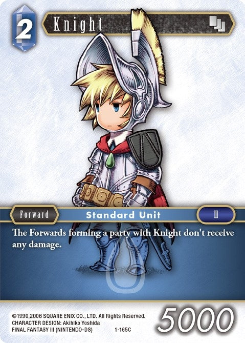 Image for Knight (Ingus) (Opus I) (1-165C) - Final Fantasy TCG