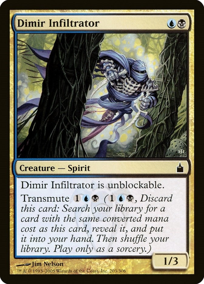 Image for Dimir Infiltrator (Ravnica: City of Guilds) (203) - Magic: The Gathering