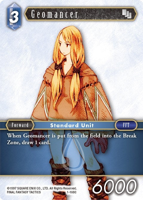 Image for Geomancer (Female Unit) (Opus I) (1-168C) - Final Fantasy TCG
