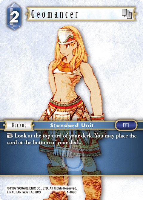 Image for Geomancer (Male Unit) (Opus I) (1-169C) - Final Fantasy TCG
