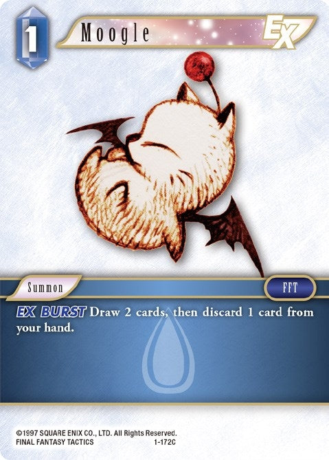 Image for Moogle EX (Opus I) (1-172C) - Final Fantasy TCG