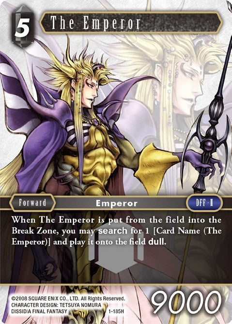 Image for The Emperor (Opus I) (1-185H) - Final Fantasy TCG