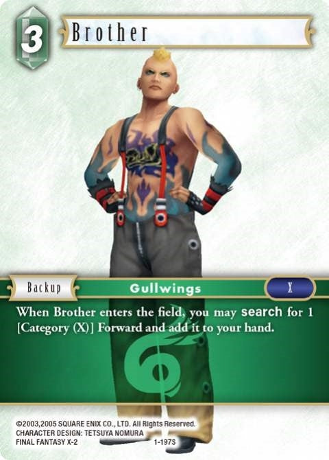 Image for Brother (Opus I) (1-197S) - Final Fantasy TCG