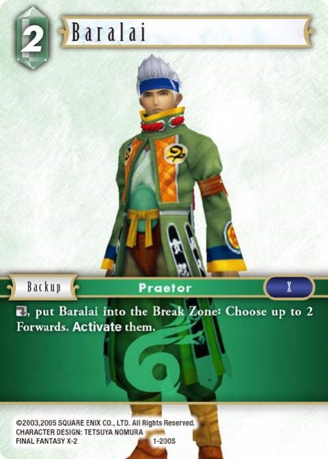 Image for Baralai (Opus I) (1-200S) - Final Fantasy TCG