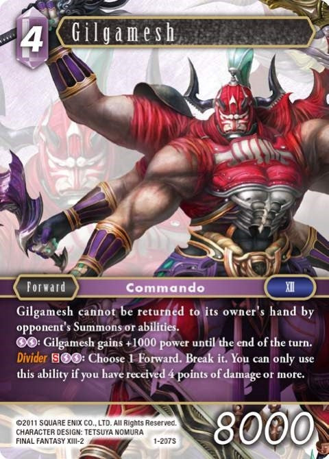 Image for Gilgamesh (Starter) (Opus I) (1-207S) - Final Fantasy TCG