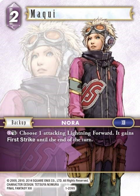 Image for Maqui (Opus I) (1-209S) - Final Fantasy TCG