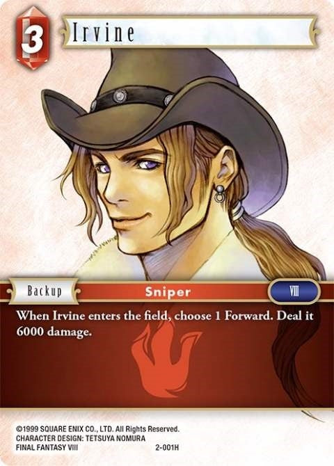 Image for Irvine (Opus II) (2-001H) - Final Fantasy TCG