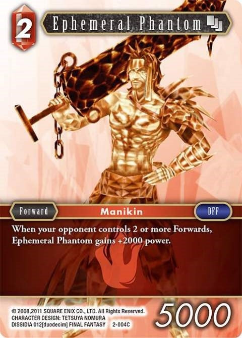 Image for Ephemeral Phantom (Opus II) (2-004C) - Final Fantasy TCG