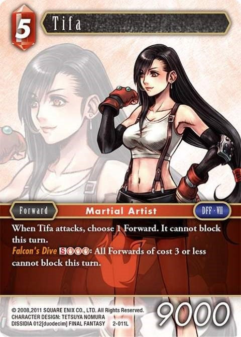 Image for Tifa (Opus II) (2-011L) - Final Fantasy TCG