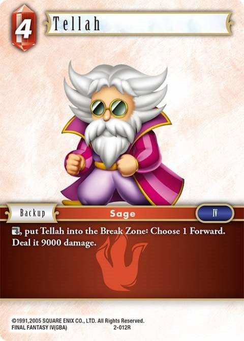 Image for Tellah (Opus II) (2-012R) - Final Fantasy TCG