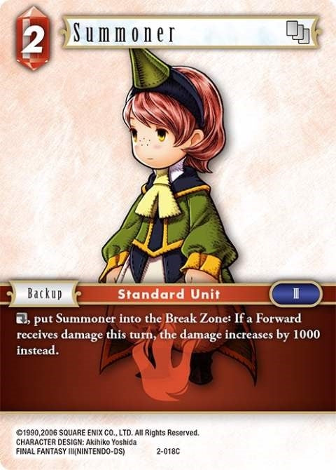 Image for Summoner (Arc) (Opus II) (2-018C) - Final Fantasy TCG