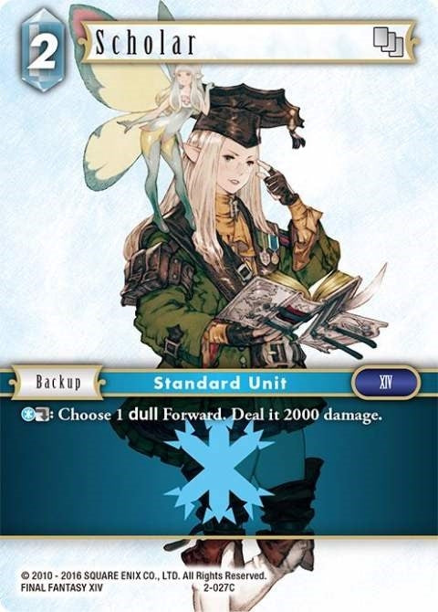 Image for Scholar (Opus II) (2-027C) - Final Fantasy TCG