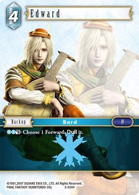 Image for Edward (Hero) (Opus II) (2-030H) - Final Fantasy TCG