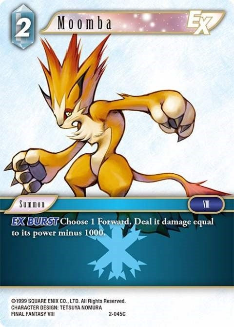 Image for Moomba EX (Opus II) (2-045C) - Final Fantasy TCG