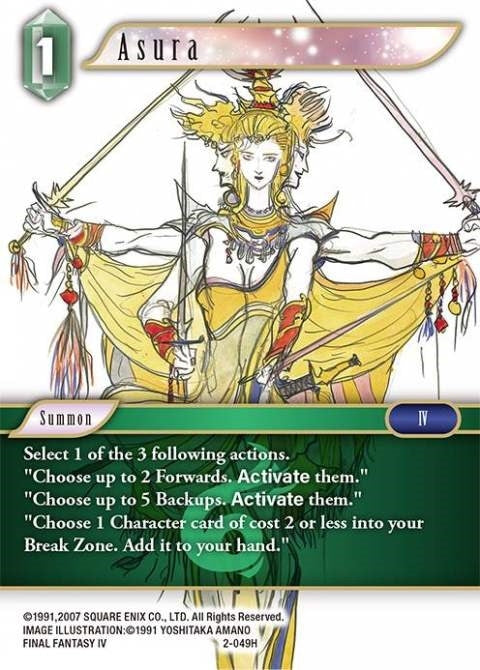 Image for Asura (Opus II) (2-049H) - Final Fantasy TCG