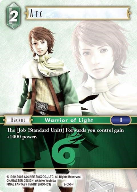 Image for Arc (Opus II) (2-050H) - Final Fantasy TCG