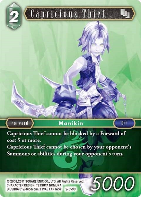 Image for Capricious Thief (Opus II) (2-059C) - Final Fantasy TCG