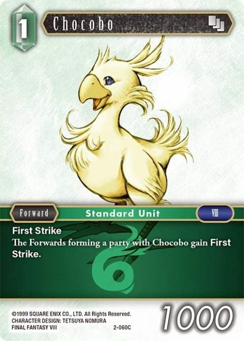 Image for Chocobo (Opus II) (2-060C) - Final Fantasy TCG