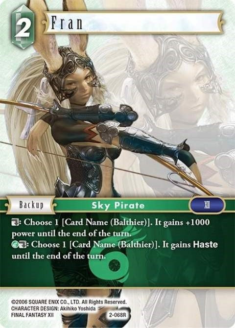 Image for Fran (Opus II) (2-068R) - Final Fantasy TCG