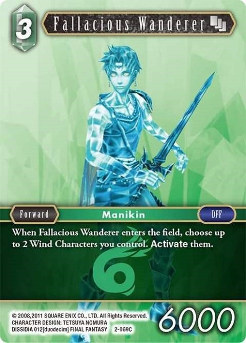 Image for Fallacious Wanderer (Opus II) (2-069C) - Final Fantasy TCG