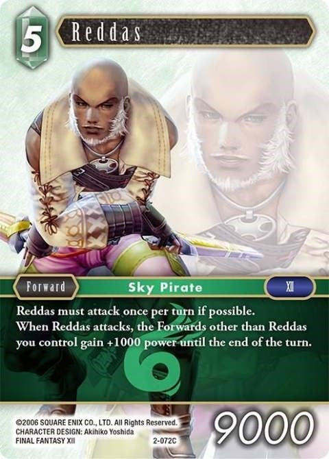 Image for Reddas (Opus II) (2-072C) - Final Fantasy TCG