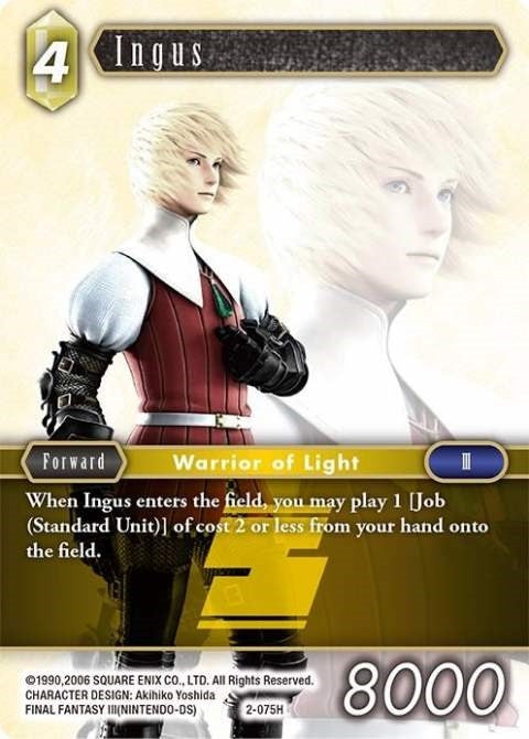 Image for Ingus (Opus II) (2-075H) - Final Fantasy TCG