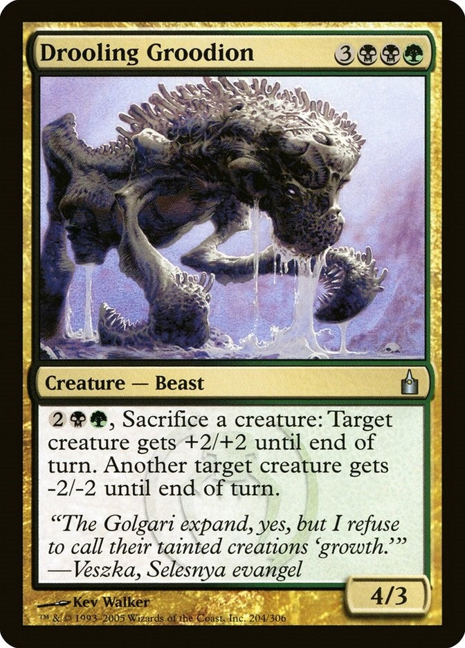 Image for Drooling Groodion (Ravnica: City of Guilds) (204) - Magic: The Gathering